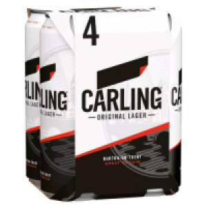 Carling Lager Can 4 Pack 6.50 €