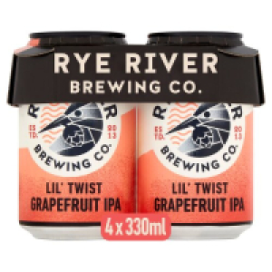 Rye River Lil Twist Grapefruit Ipa Cans 4 Pack