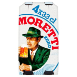 SuperValu  Moretti 0.0 Bottle 4 Pack