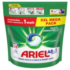 Ariel All In One Original Pods 58 Wash XXL Mega Pack 15.00 €