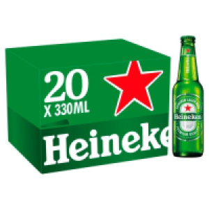 Heineken Lager Bottles 20 Pack 25.50 €