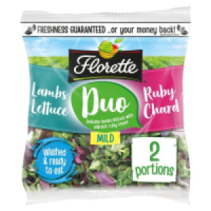 SuperValu  Florette Duo Lambs Lettuce & Ruby Chard Salad