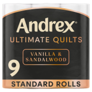 Andrex Ultimate Quilts Vanilla & Sandalwood Toilet Tissue 6.00 €
