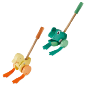 Wooden Pull Along Animals