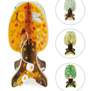 Little Town Wooden Activity Tree