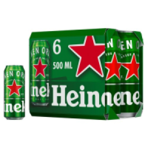 Heineken Lager Can 6 Pack 10.18 €
