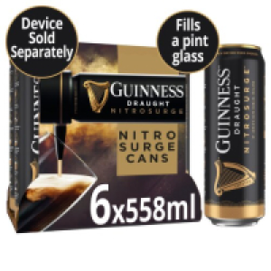 Guinness Draught Nitrosurge Can 6 Pack 11.09 €