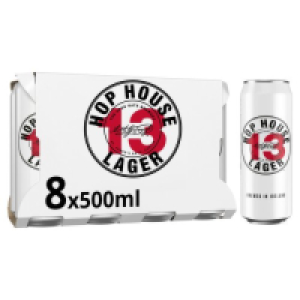 Hop House 13 Lager Can 8 Pack 14.50 €
