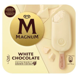 Magnum White Chocolate 3 Pack 300ml