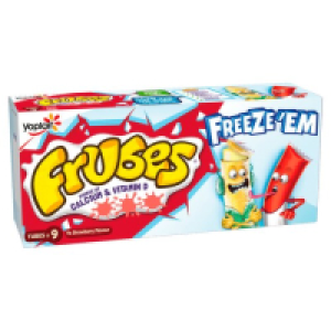 Yoplait Frubes Strawberry 9 Pack 2.50 €