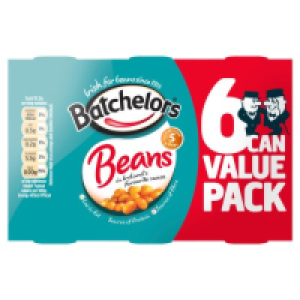 Batchelors Baked Beans 6 Pack