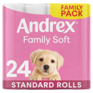 Andrex Family Soft Toilet Tissue 12.00 €