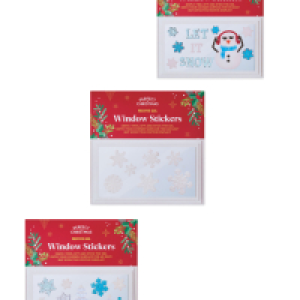 Festive Window Stickers