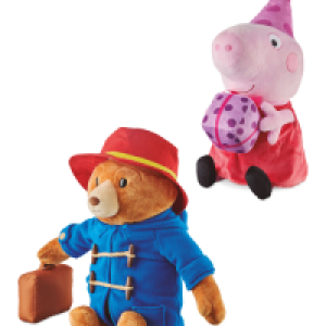 Paddington or Peppa Soft Toy