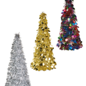 Christmas Tinsel Decor