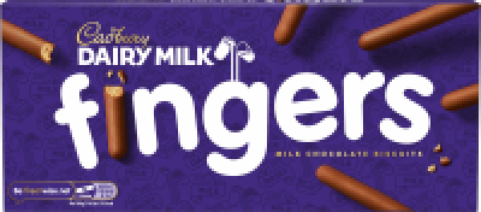 Cadbury Fingers Milk Chocolate Biscuits