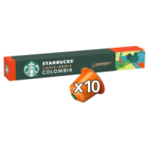 Starbucks Colombia Nespresso Coffee Capsules 10 Pack 4.79 €