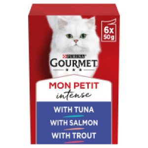 Gourmet Mon Petit Fish Variety Cat Food 6 Pack