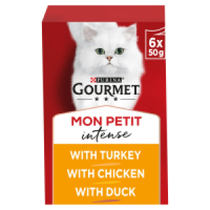 Gourmet Mon Petit Poultry Variety Cat Food 6 Pack