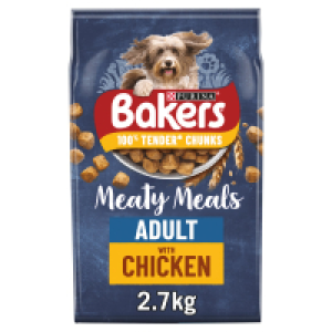 SuperValu  Bakers Meaty Meals Chicken Adult Dog Food