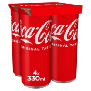 Coca Cola Can 4 Pack