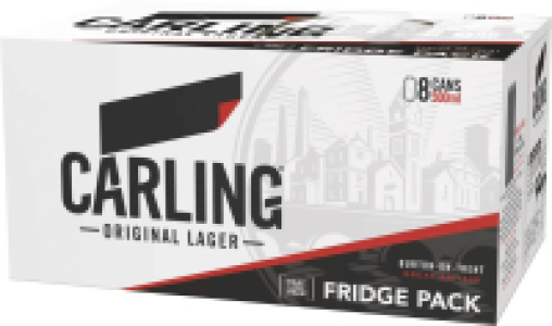 Carling Lager Cans