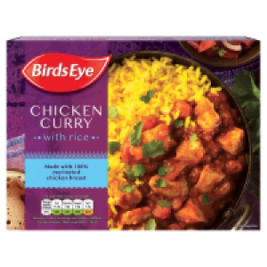 Birds Eye Chicken Curry with Rice