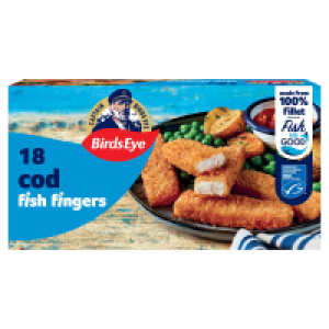 Birds Eye Cod Fish Fingers 18 Pack