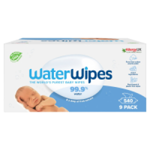 WaterWipes Original Baby Wipes 9 Pack 14.00 €