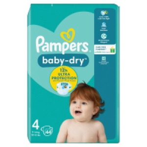 Pampers Baby-Dry Size 4 Nappies 9.99 €