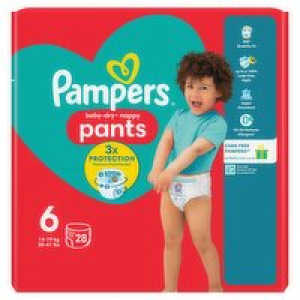Pampers Baby Dry Pants Size 6 Ep
