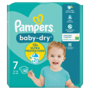 Pampers Baby-Dry Nappies Size 7 9.99 €