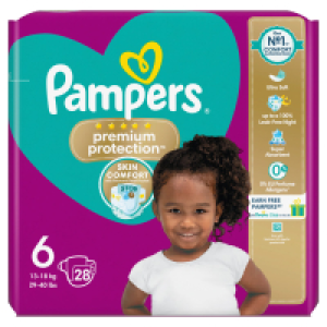 Pampers Premium Protection Size 6 Nappies 9.99 €