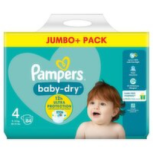 Pampers Baby Dry Size 4 Jumbo + 16.00 €
