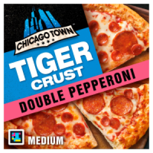 Chicago Town Double Pepperoni Tiger Crust Pizza 2.00 €