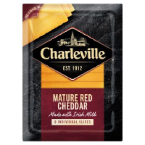 Charleville Mature Red Cheddar Slices 160g 2.50 €