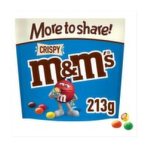 M&Ms Crispy Pouch 3.00 €