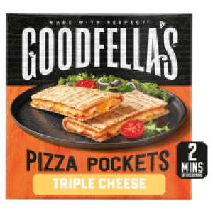 Goodfellas Triple Cheese Pizza Pockets 3.75 €