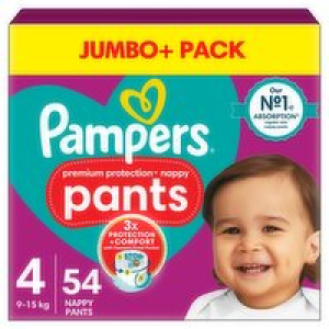 Pampers Premium Protection Nappy Pants Size 4 Nappies 16.00 €