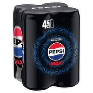 Pepsi Max Can 4 Pack 4.00&nbsp;&euro;