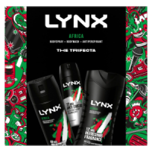 Lynx Africa Trio Gift Set