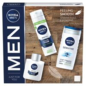 Nivea Men Feeling Smooth Sensitive Shave & Shower Gift Set