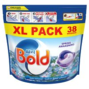 SuperValu  Bold All-in-1 Pods Spring Awakening 38 Wash