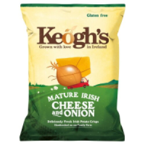 Keoghs Mature Irish Cheese & Onion Crisps 1.50 €