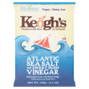 Keoghs Atlantic Sea Salt & Irish Cider Vinegar Crisps 1.50 €