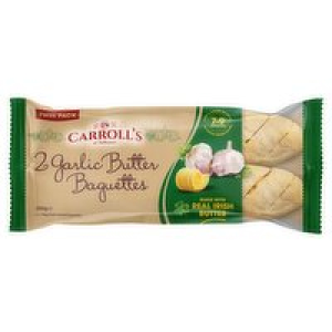 Carrolls of Tullamore 2 Garlic Butter Baguettes