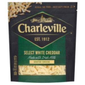 Charleville Grated Select White Cheddar