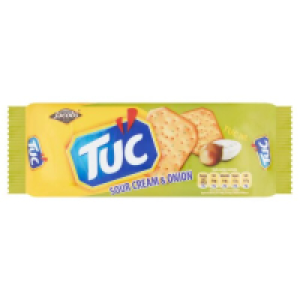 Jacobs Tuc Sour Cream & Onion Crackers 1.75 €