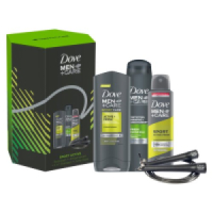 Dove Men+Care Sports Active Trio & Jump Rope Gift Set