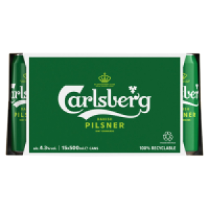 Carlsberg Danish Pilsner Lager Cans 15 Pack 25.45 €